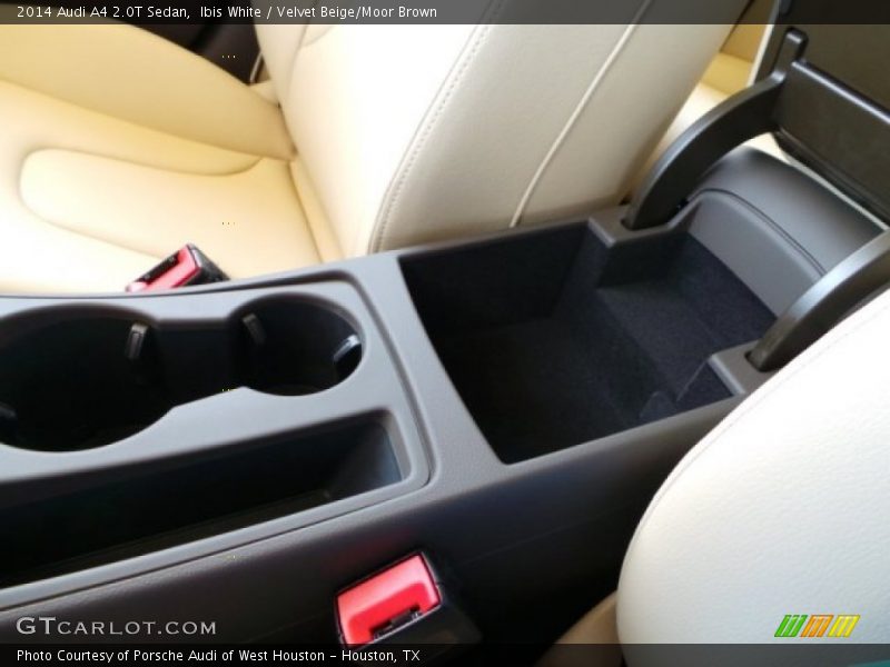 Ibis White / Velvet Beige/Moor Brown 2014 Audi A4 2.0T Sedan