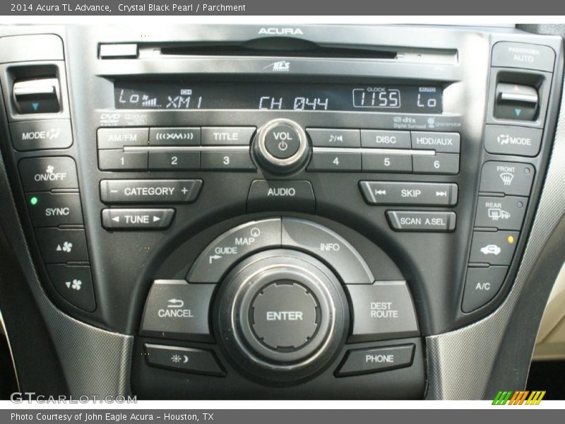 Crystal Black Pearl / Parchment 2014 Acura TL Advance