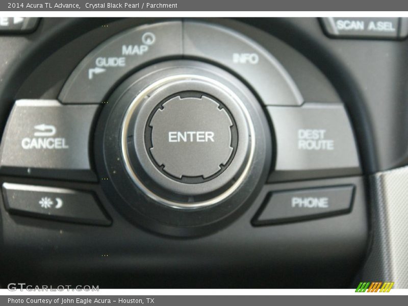 Crystal Black Pearl / Parchment 2014 Acura TL Advance