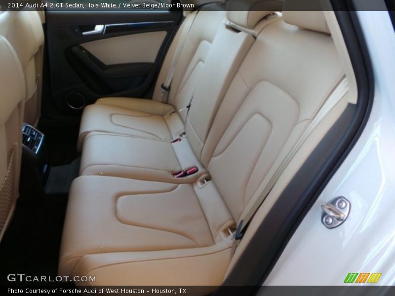 Ibis White / Velvet Beige/Moor Brown 2014 Audi A4 2.0T Sedan