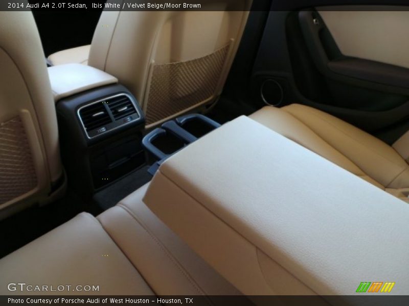 Ibis White / Velvet Beige/Moor Brown 2014 Audi A4 2.0T Sedan