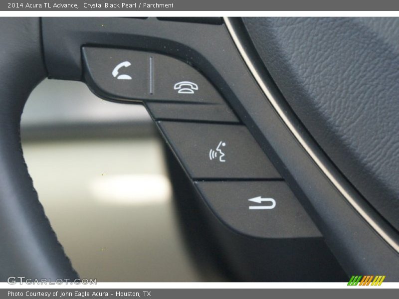 Crystal Black Pearl / Parchment 2014 Acura TL Advance