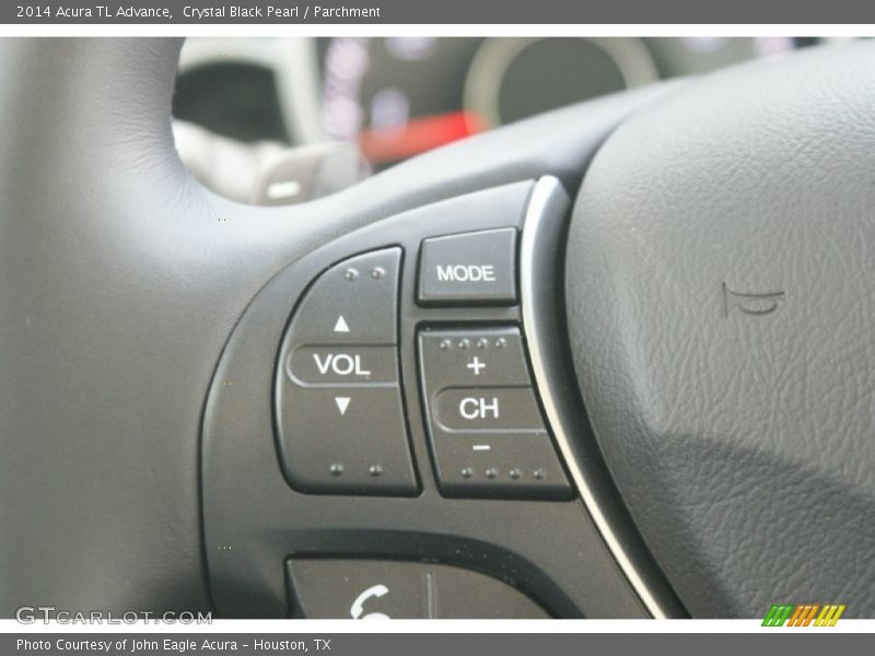 Crystal Black Pearl / Parchment 2014 Acura TL Advance