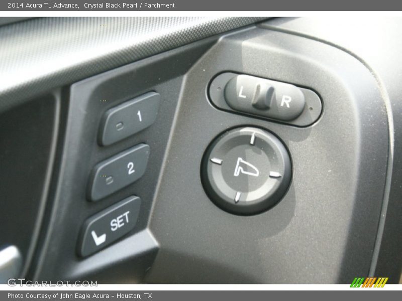 Crystal Black Pearl / Parchment 2014 Acura TL Advance