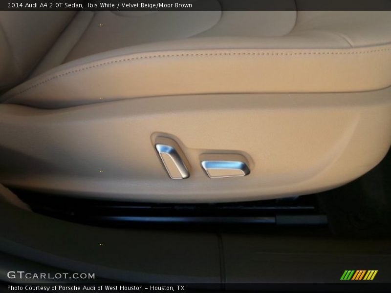 Ibis White / Velvet Beige/Moor Brown 2014 Audi A4 2.0T Sedan