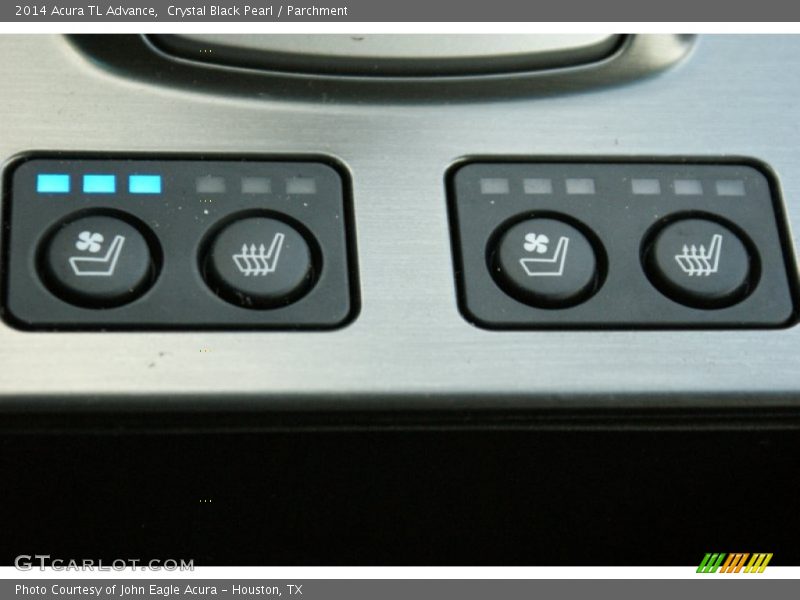 Crystal Black Pearl / Parchment 2014 Acura TL Advance