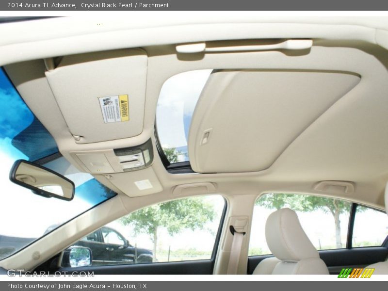 Crystal Black Pearl / Parchment 2014 Acura TL Advance