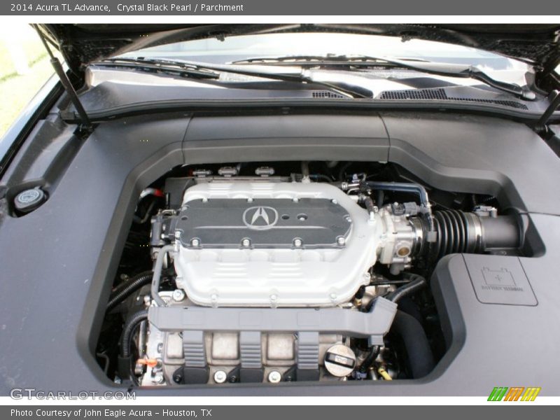 Crystal Black Pearl / Parchment 2014 Acura TL Advance