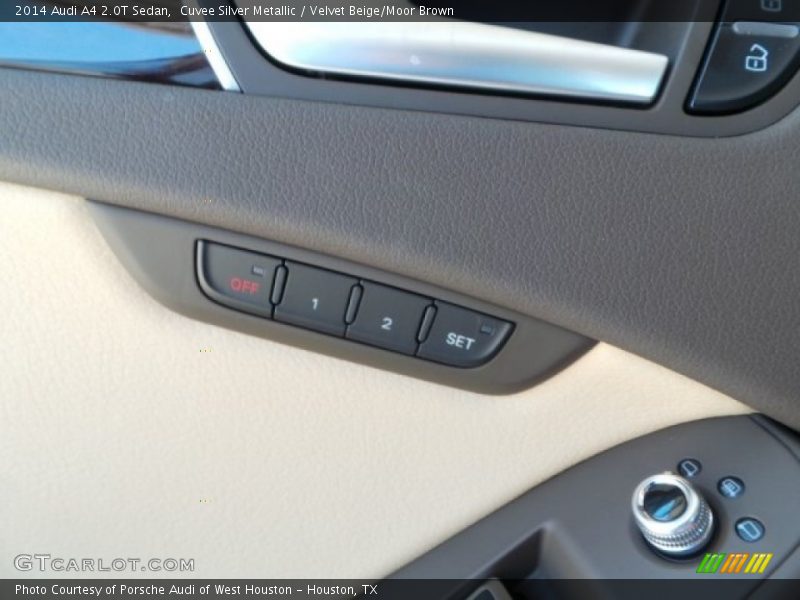 Cuvee Silver Metallic / Velvet Beige/Moor Brown 2014 Audi A4 2.0T Sedan
