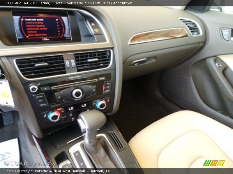 Cuvee Silver Metallic / Velvet Beige/Moor Brown 2014 Audi A4 2.0T Sedan