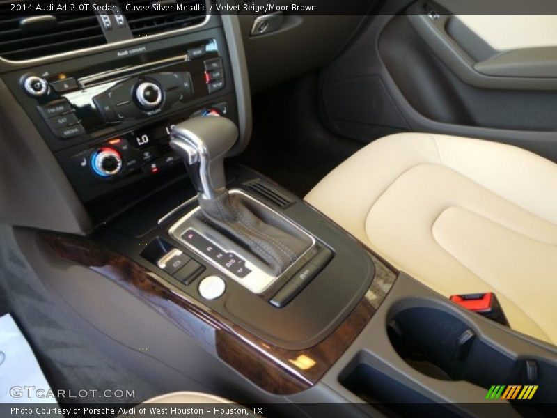 Cuvee Silver Metallic / Velvet Beige/Moor Brown 2014 Audi A4 2.0T Sedan