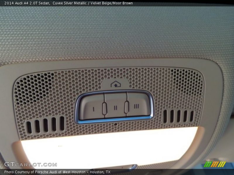 Cuvee Silver Metallic / Velvet Beige/Moor Brown 2014 Audi A4 2.0T Sedan