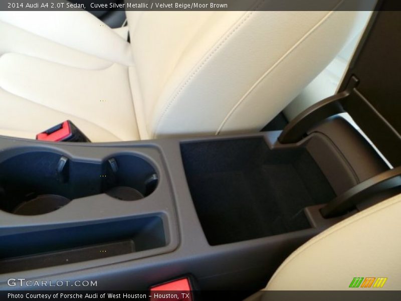 Cuvee Silver Metallic / Velvet Beige/Moor Brown 2014 Audi A4 2.0T Sedan