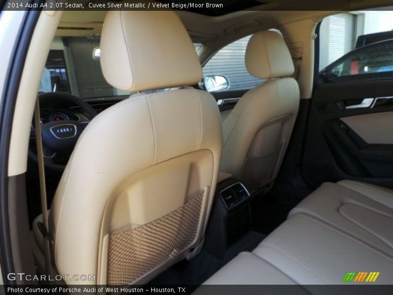 Cuvee Silver Metallic / Velvet Beige/Moor Brown 2014 Audi A4 2.0T Sedan