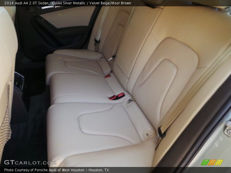 Cuvee Silver Metallic / Velvet Beige/Moor Brown 2014 Audi A4 2.0T Sedan