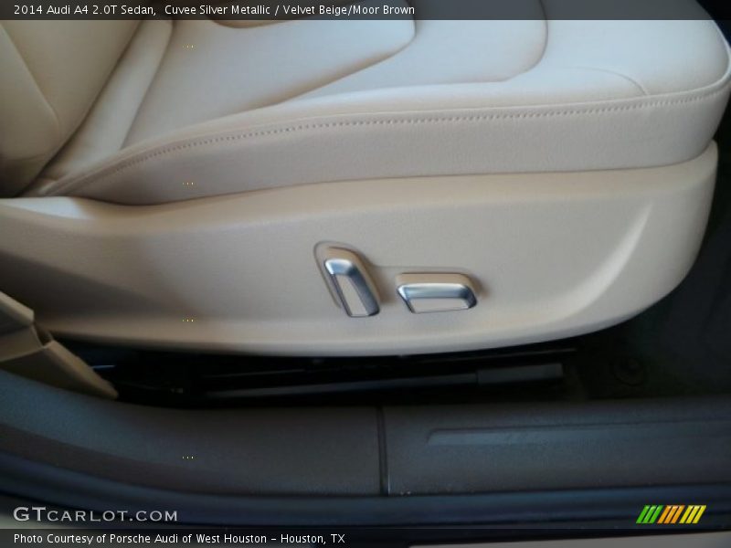 Cuvee Silver Metallic / Velvet Beige/Moor Brown 2014 Audi A4 2.0T Sedan