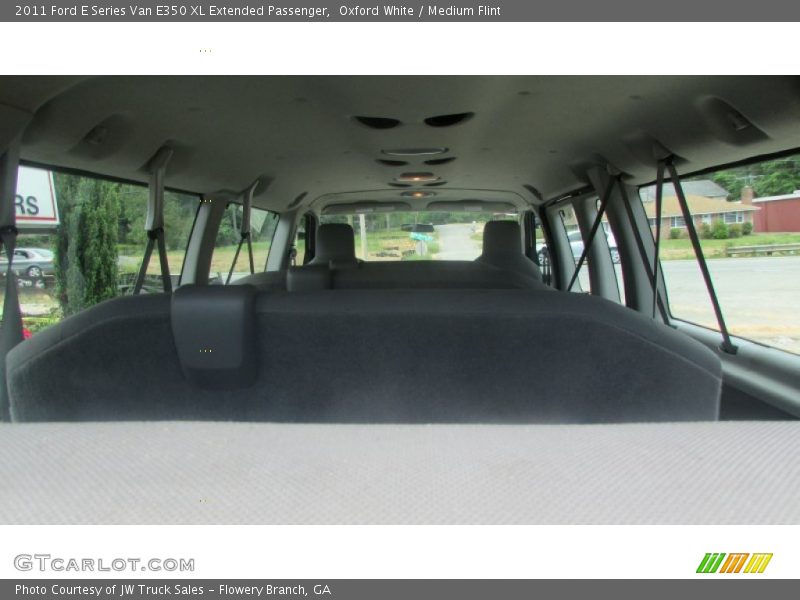 Oxford White / Medium Flint 2011 Ford E Series Van E350 XL Extended Passenger