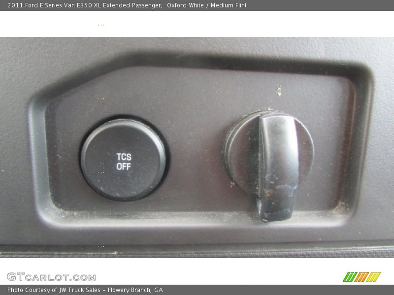 Oxford White / Medium Flint 2011 Ford E Series Van E350 XL Extended Passenger
