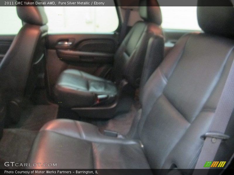 Pure Silver Metallic / Ebony 2011 GMC Yukon Denali AWD