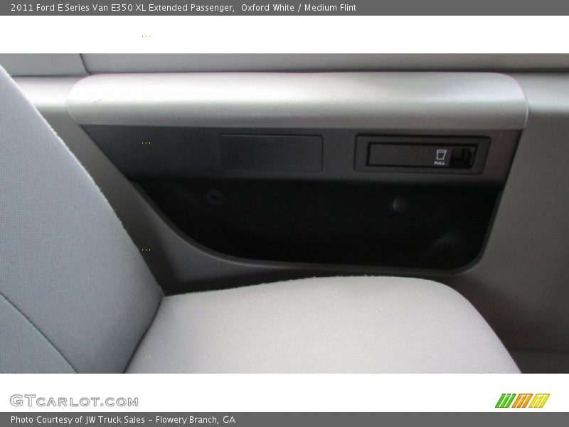 Oxford White / Medium Flint 2011 Ford E Series Van E350 XL Extended Passenger