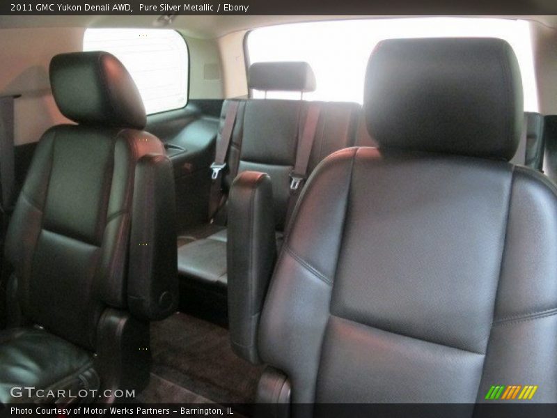 Pure Silver Metallic / Ebony 2011 GMC Yukon Denali AWD