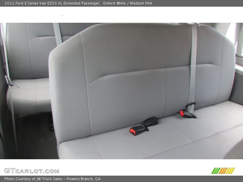 Oxford White / Medium Flint 2011 Ford E Series Van E350 XL Extended Passenger