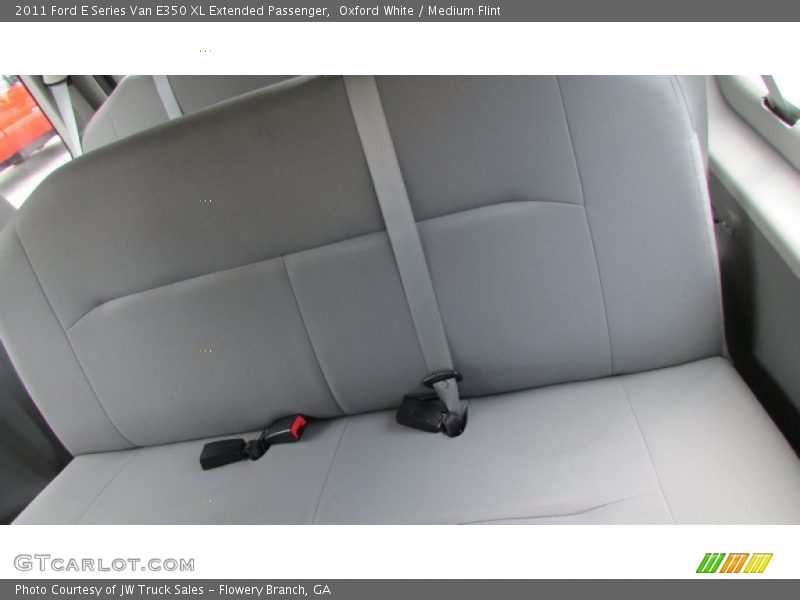 Oxford White / Medium Flint 2011 Ford E Series Van E350 XL Extended Passenger