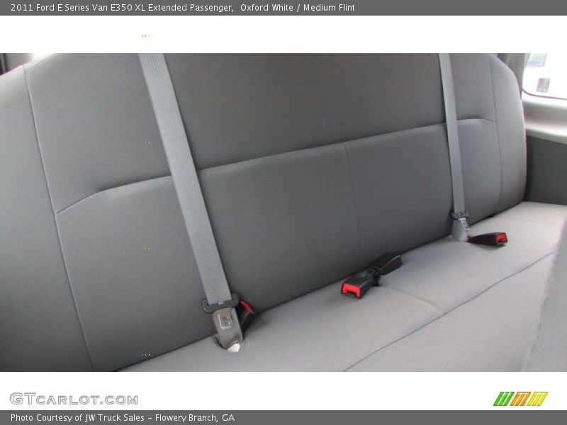 Oxford White / Medium Flint 2011 Ford E Series Van E350 XL Extended Passenger