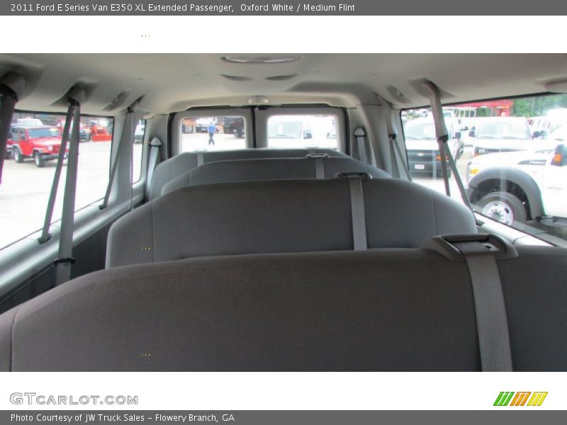 Oxford White / Medium Flint 2011 Ford E Series Van E350 XL Extended Passenger