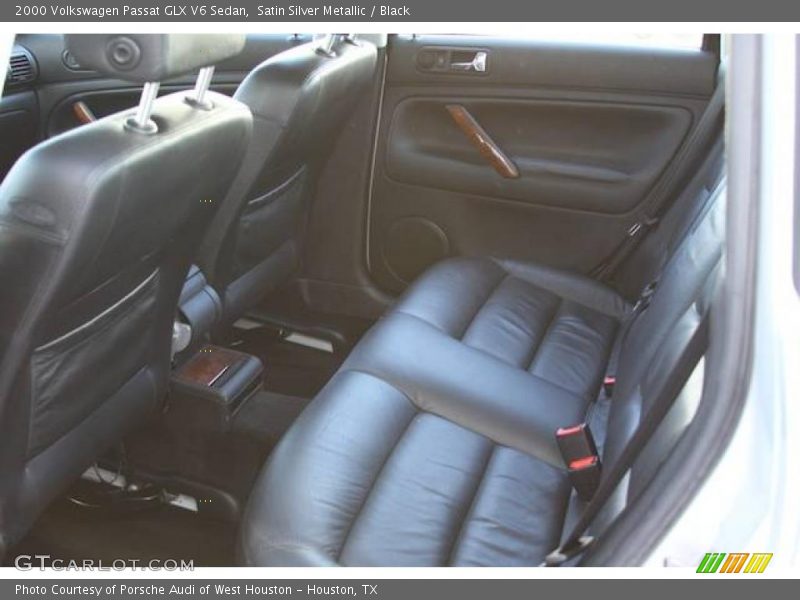 Satin Silver Metallic / Black 2000 Volkswagen Passat GLX V6 Sedan