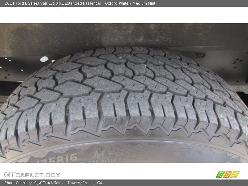 Oxford White / Medium Flint 2011 Ford E Series Van E350 XL Extended Passenger