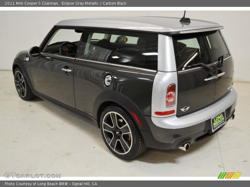 Eclipse Gray Metallic / Carbon Black 2011 Mini Cooper S Clubman