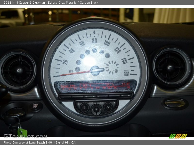 Eclipse Gray Metallic / Carbon Black 2011 Mini Cooper S Clubman