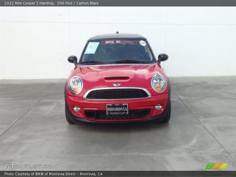 Chili Red / Carbon Black 2012 Mini Cooper S Hardtop