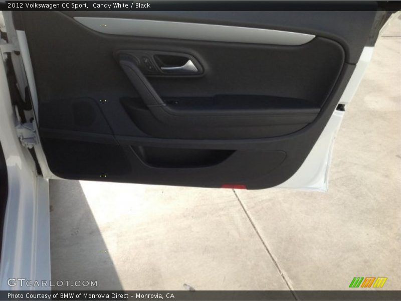 Candy White / Black 2012 Volkswagen CC Sport