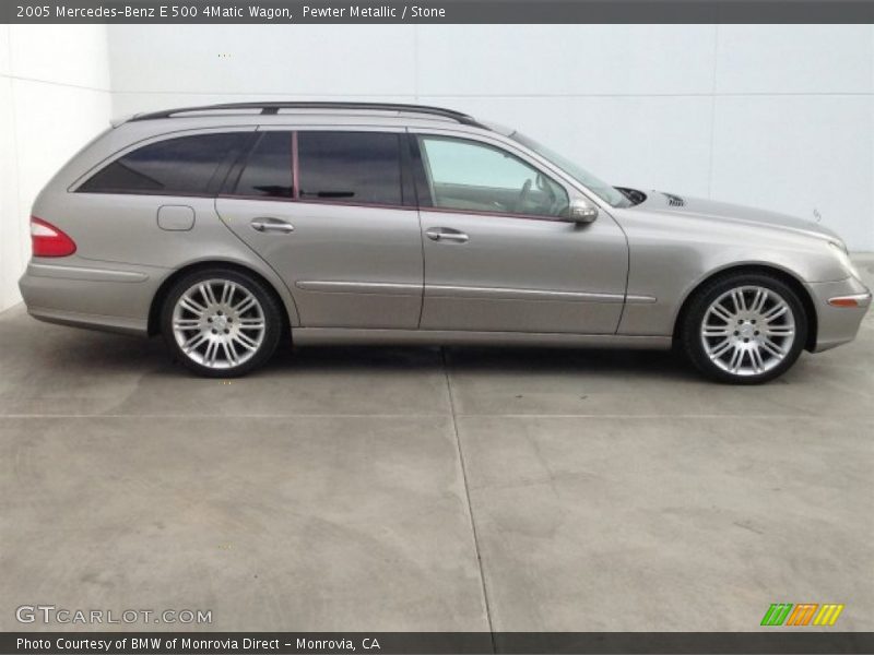 Pewter Metallic / Stone 2005 Mercedes-Benz E 500 4Matic Wagon