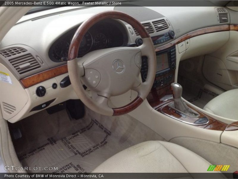 Pewter Metallic / Stone 2005 Mercedes-Benz E 500 4Matic Wagon