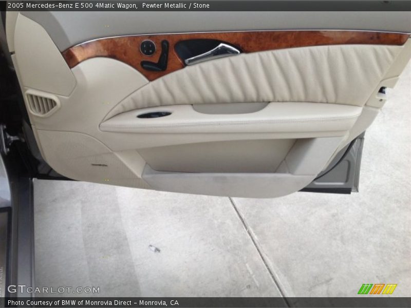 Pewter Metallic / Stone 2005 Mercedes-Benz E 500 4Matic Wagon