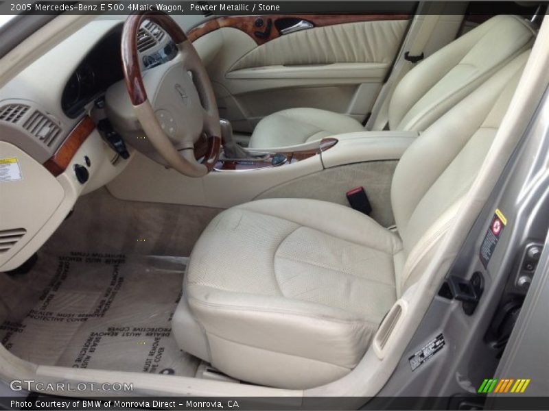 Pewter Metallic / Stone 2005 Mercedes-Benz E 500 4Matic Wagon