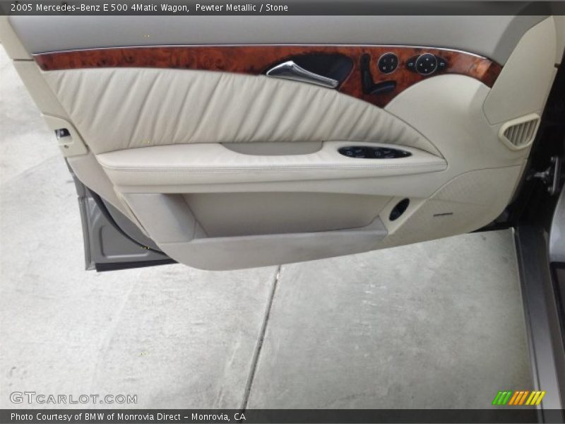 Pewter Metallic / Stone 2005 Mercedes-Benz E 500 4Matic Wagon