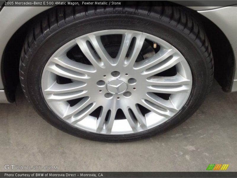 Pewter Metallic / Stone 2005 Mercedes-Benz E 500 4Matic Wagon