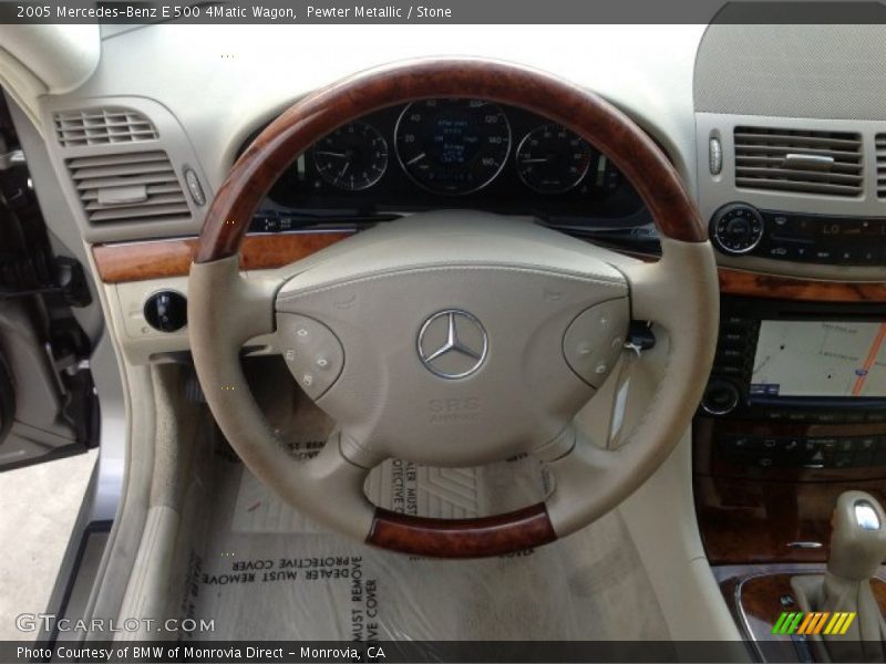 Pewter Metallic / Stone 2005 Mercedes-Benz E 500 4Matic Wagon