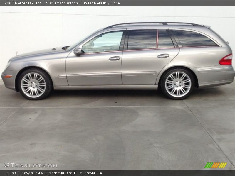 Pewter Metallic / Stone 2005 Mercedes-Benz E 500 4Matic Wagon