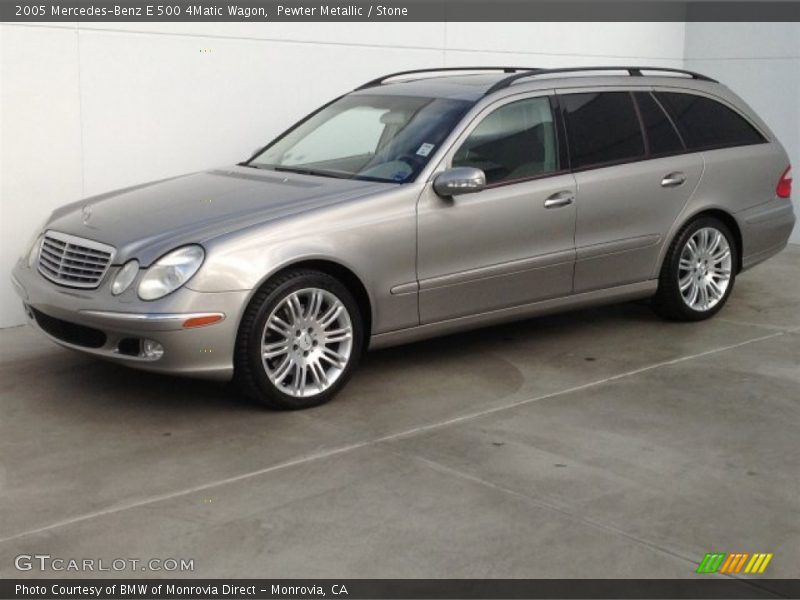 Pewter Metallic / Stone 2005 Mercedes-Benz E 500 4Matic Wagon