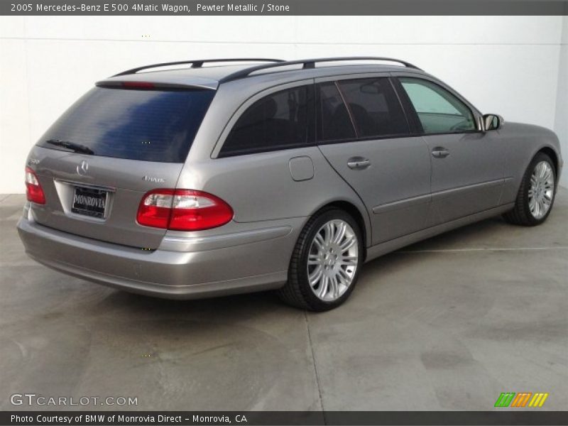 Pewter Metallic / Stone 2005 Mercedes-Benz E 500 4Matic Wagon