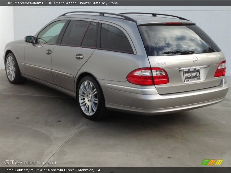Pewter Metallic / Stone 2005 Mercedes-Benz E 500 4Matic Wagon