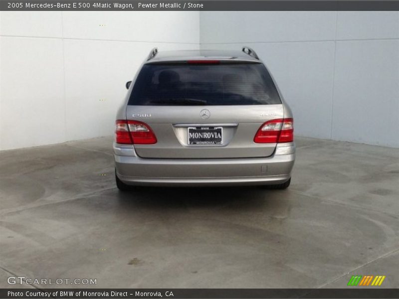 Pewter Metallic / Stone 2005 Mercedes-Benz E 500 4Matic Wagon
