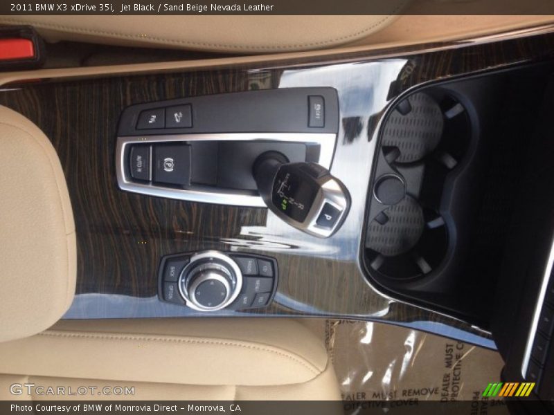 Jet Black / Sand Beige Nevada Leather 2011 BMW X3 xDrive 35i