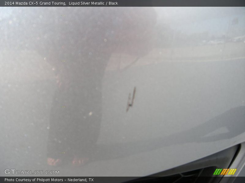 Liquid Silver Metallic / Black 2014 Mazda CX-5 Grand Touring