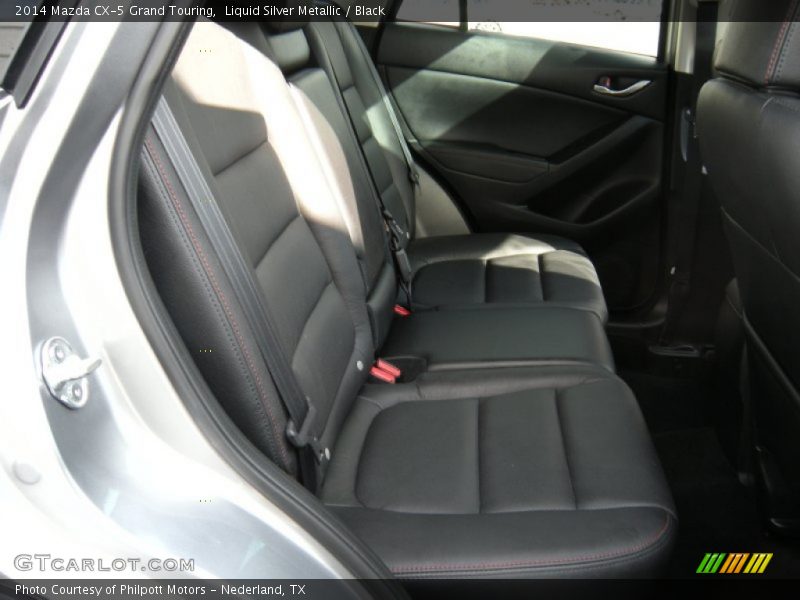 Liquid Silver Metallic / Black 2014 Mazda CX-5 Grand Touring